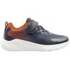 GEOX J66GBB TRAINER - NAVY ORANGE
