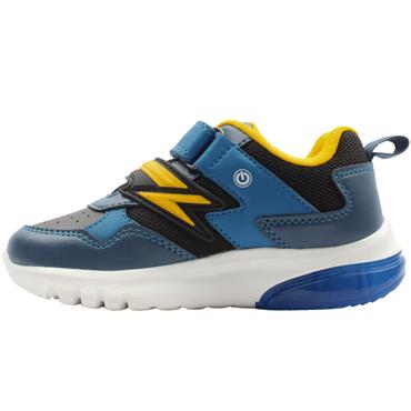 GEOX J66LBB TRAINER - BLUE YELLOW