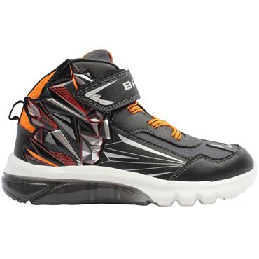 GEOX J66LBE BOOT - BLACK ORANGE