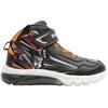 GEOX J66LBE BOOT - BLACK ORANGE