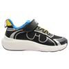 GEOX J66P7A TRAINER - BLACK BLUE