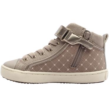 GEOX J744GI VELCRO BOOT - BEIGE