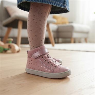 GEOX J744GI VELCRO BOOT - LIGHTPINK
