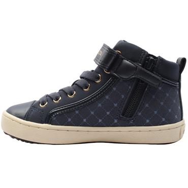 GEOX J744GI VELCRO BOOT - NAVY