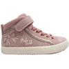 GEOX J744GI VELCRO BOOT - ROSE