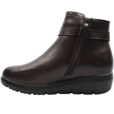 SUSST ANKLE BOOT JADE26 - DARK BROWN