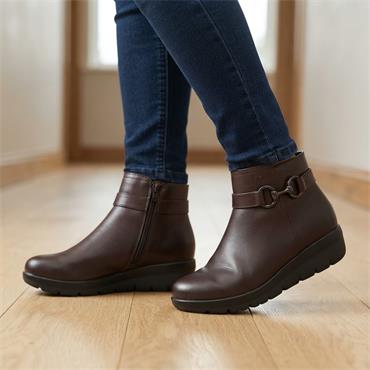 SUSST ANKLE BOOT JADE26 - DARK BROWN