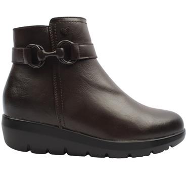 SUSST ANKLE BOOT JADE26 - DARK BROWN