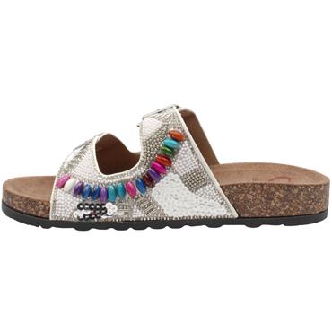 HEAVENLY FEET JESS MULE - WHITE