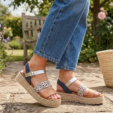LUNAR JLH493SUMMER SANDAL - TAN
