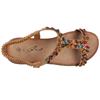 LUNAR JLH504RAVELLO SANDAL - CAMEL