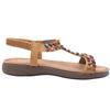 LUNAR JLH504RAVELLO SANDAL - CAMEL