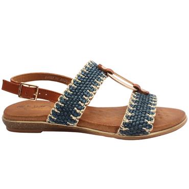 LUNAR JLH587JULES SANDAL - NAVY