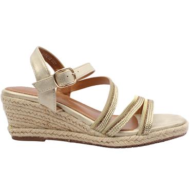 LUNAR JLH612IZZY SANDAL - GOLD