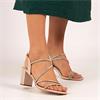 LUNAR JLH963TOULOUSE SANDAL - CHAMPAGNE