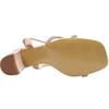 LUNAR JLH963TOULOUSE SANDAL - CHAMPAGNE