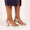 LUNAR JLH963TOULOUSE SANDAL - SILVER
