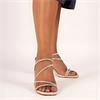 LUNAR JLH963TOULOUSE SANDAL - SILVER