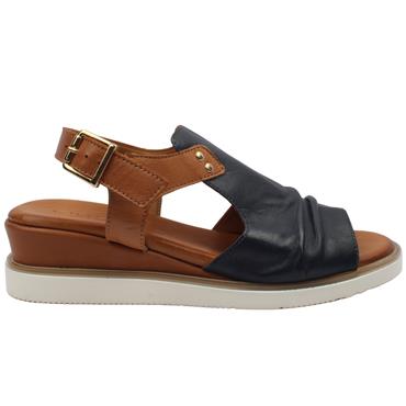 LUNAR JLS003STEFFI SANDAL - NAVY