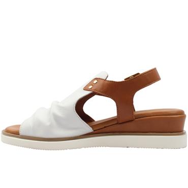 LUNAR JLS003STEFFI SANDAL - WHITE