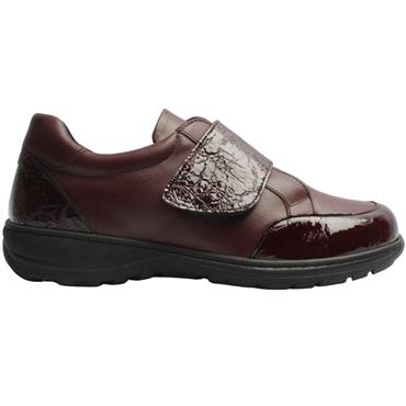 SOFTMODE JULIA EE FIT SHOE - BURGUNDY
