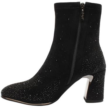 KATE APPLEBY KENNETH BOOT - BLACK SPARKLE