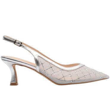 SORENTO KILDA BEACH SLING BACK - SILVER