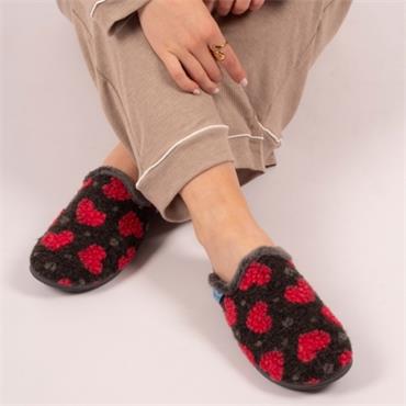 LUNAR KLA255MARSHA SLIPPER - DARK GREY