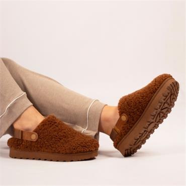 LUNAR KLZ002NAPLES SLIPPER - COFFEE