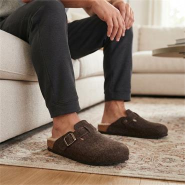 LAZY DOGZ KMC001PALMER SLIPPER - BROWN