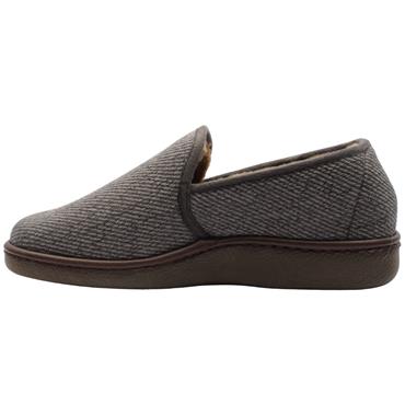 LAZY DOGZ KMD113OLIVER SLIPPER - GREY