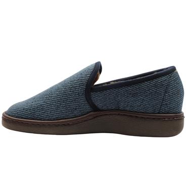 LAZY DOGZ KMD113OLIVER SLIPPER - NAVY
