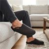 LAZY DOGZ KMD124PAUL SLIPPER - Black