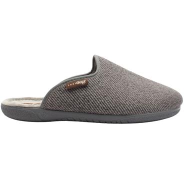 LAZY DOGZ KMD124PAUL SLIPPER - GREY