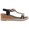 SUSST KRYSTAL 26 SANDAL - Black