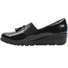 RIEKER L5363 SLIP ON SHOE - NAVY PATENT