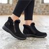 RIEKER L7188 ZIP TEX BOOT - BLACK BLACK