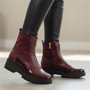KATE APPLEBY LAGGAN SHOE - WINE