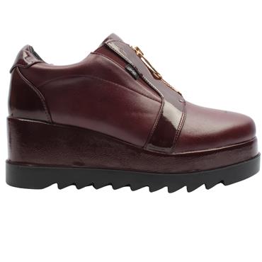 KATE APPLEBY LAUNTON SHOE - BURGUNDY