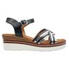 SUSST LILY25 WEDGE SANDAL - NAVY