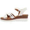 SUSST LILY25 WEDGE SANDAL - WHITE