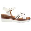 SUSST LILY25 WEDGE SANDAL - WHITE