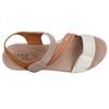 REDZ LISSAR WEDGE SANDAL - WHITE TAN