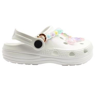 LELLI KELLY LK5587 CLOG - WHITE