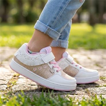 LELLI KELLY LK8058 SHOE - WHITE PINK