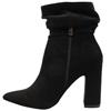 UNA HEALY LOVE TRAIN BOOT - Black