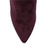 UNA HEALY LOVE TRAIN BOOT - BURGUNDY