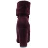 UNA HEALY LOVE TRAIN BOOT - BURGUNDY