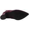 UNA HEALY LOVE TRAIN BOOT - BURGUNDY