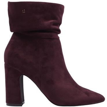 UNA HEALY LOVE TRAIN BOOT - BURGUNDY